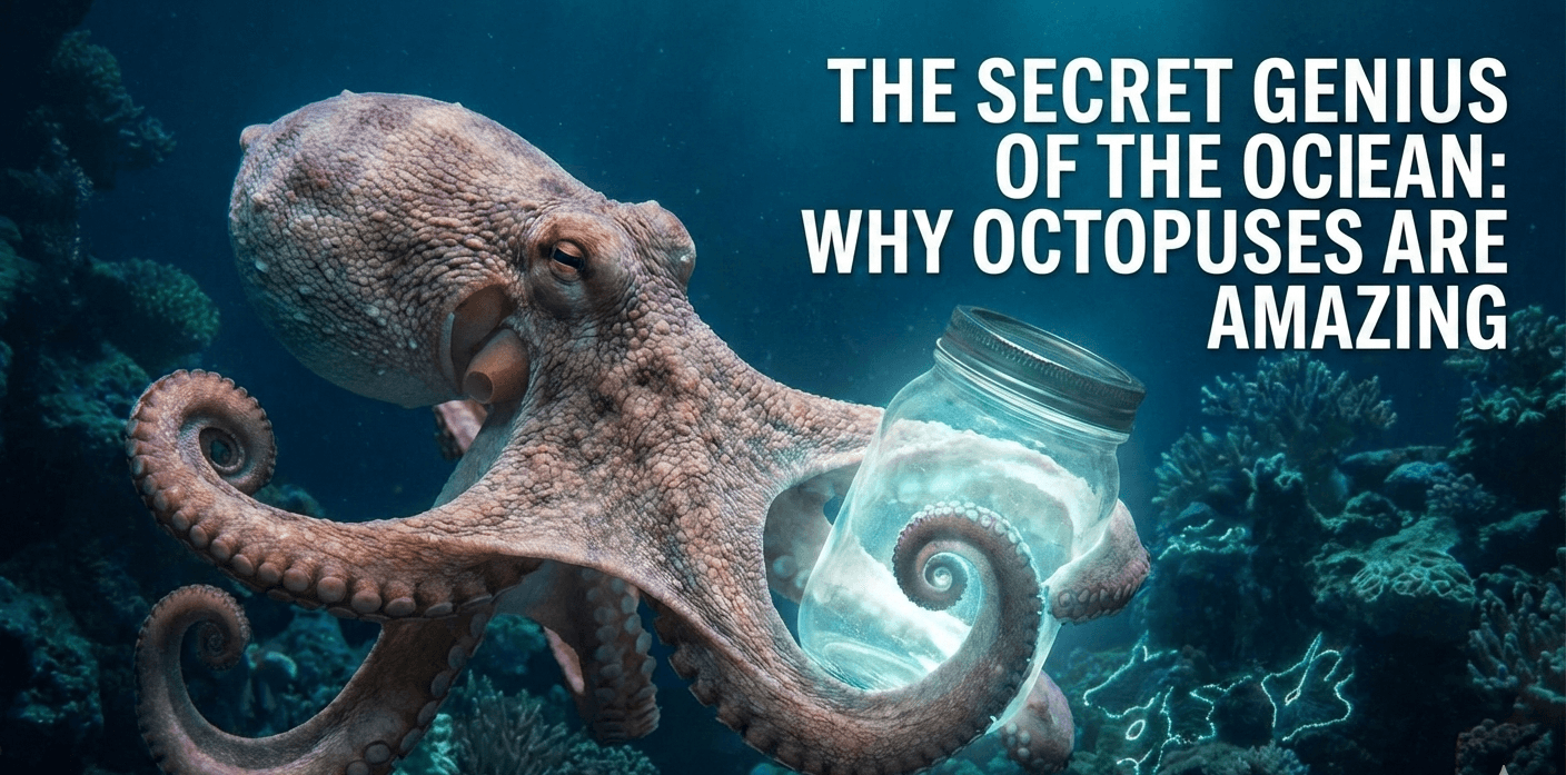 The Secret Genius of the Ocean: Why Octopuses Are Amazing.